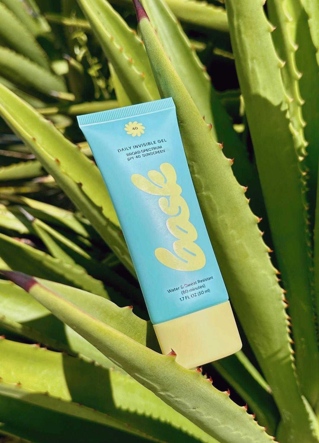 Bask SPF 40 Daily Invisible Gel Face Sunscreen: Individual / 1.7 oz (50mL)