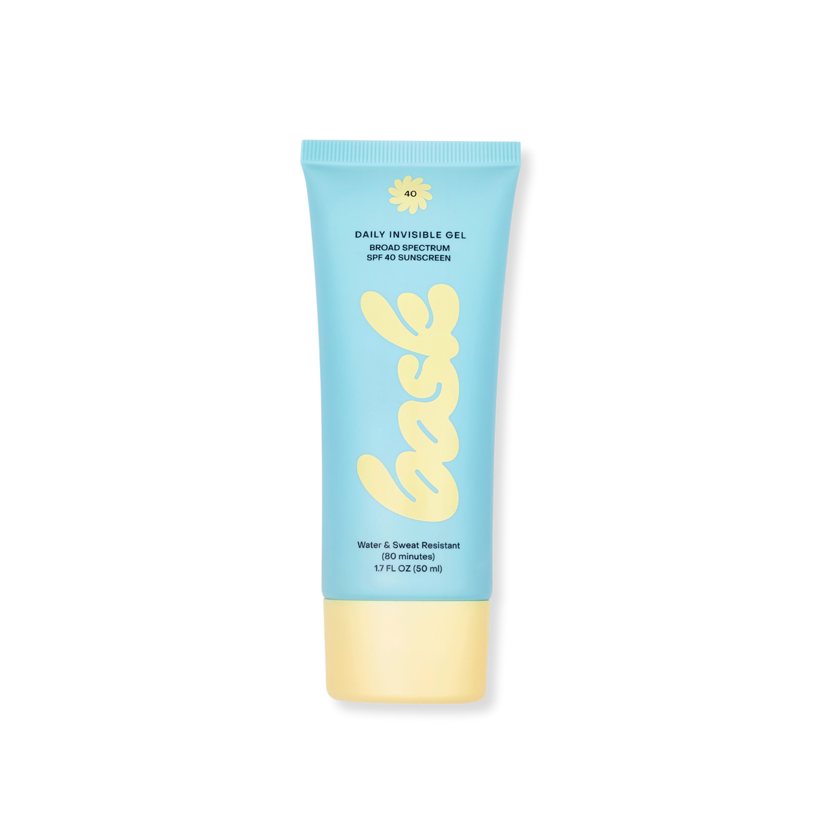 Bask SPF 40 Daily Invisible Gel Face Sunscreen: Individual / 1.7 oz (50mL)