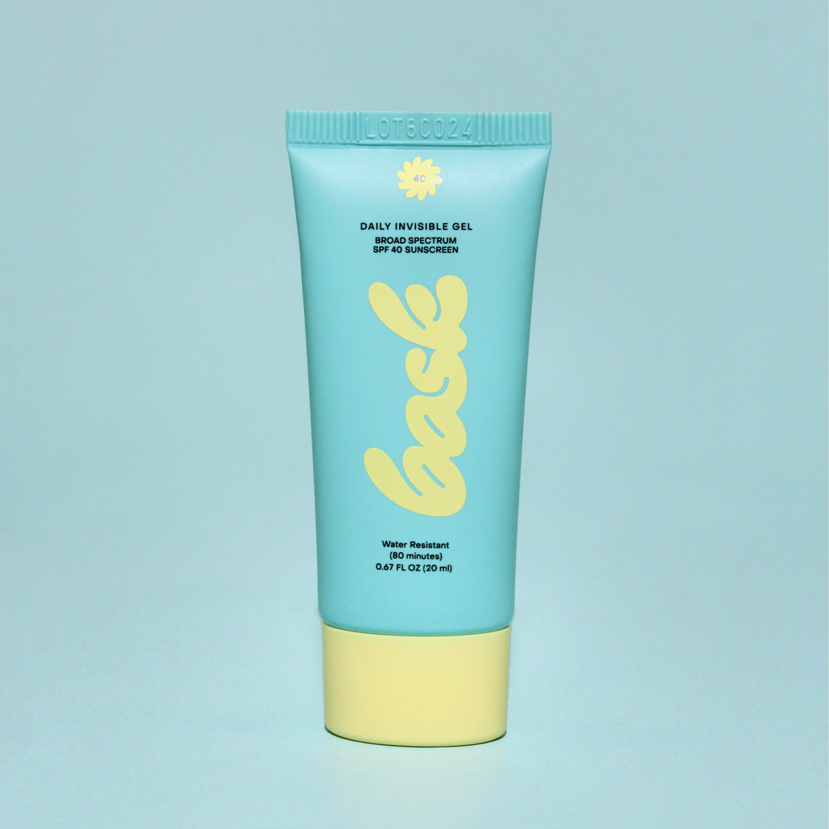 Bask SPF 40 Daily Invisible Gel Face Sunscreen: Individual / 1.7 oz (50mL)
