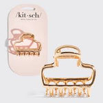 Gold Metal Cloud Claw Clip