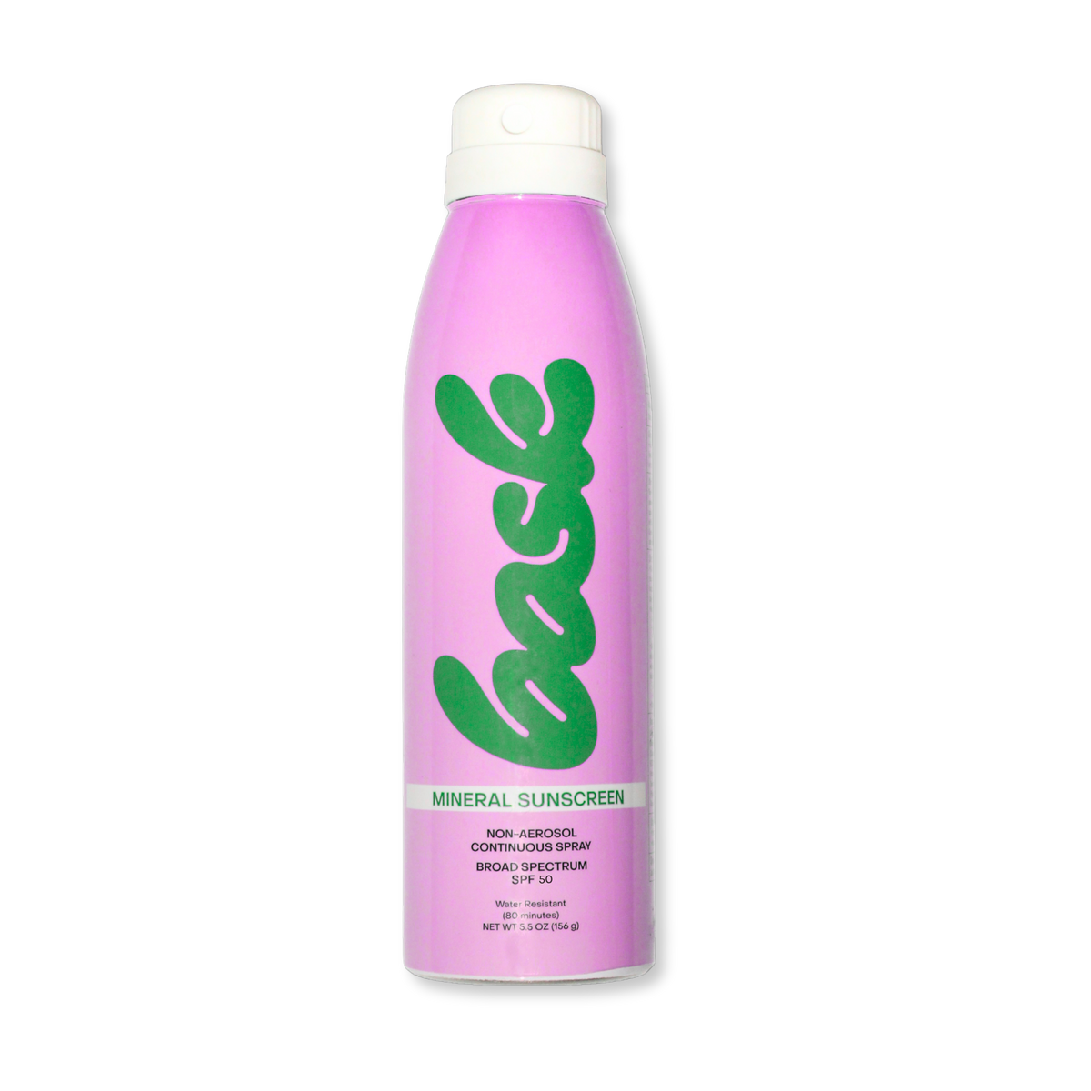 Bask SPF 50 Mineral Non-Aerosol Spray - Fragrance-Free